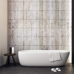 clean bathroom with copyspace